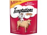 Temptations Classics Crunchy & Soft Adult Cat Treats Hearty Beef 1ea/6.3 oz - Pets Perfect