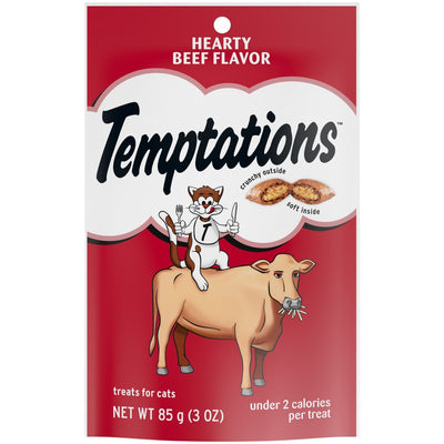 Temptations Classics Crunchy & Soft Adult Cat Treats Hearty Beef 1ea/3oz.