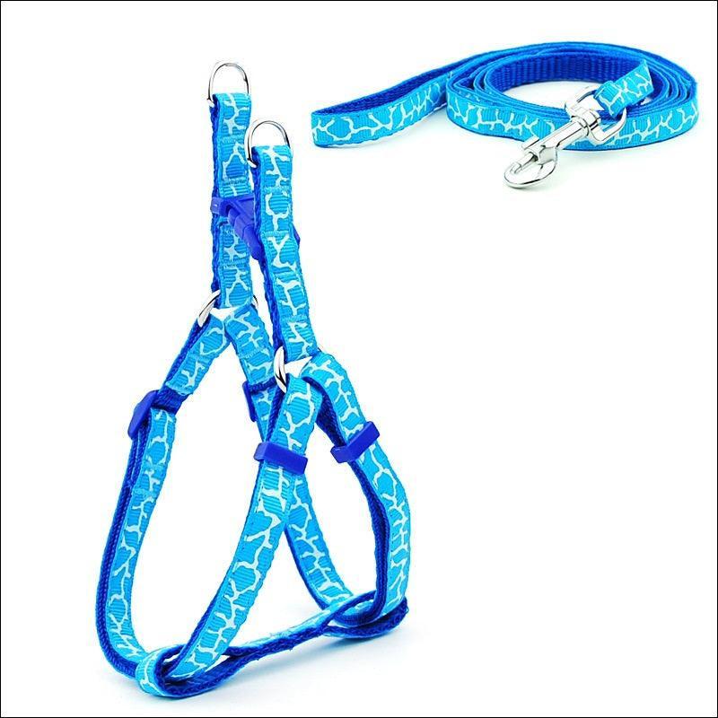 Pet Adventure Chest Strap Leash - Premium Quality Dog And Cat Walking Harness - Pets Perfect