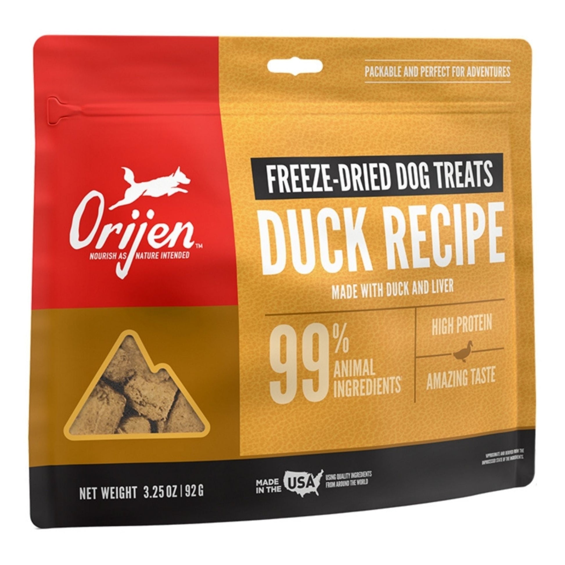 Orijen Dog Freeze-Dried Duck Dog Treat 3.25 oz