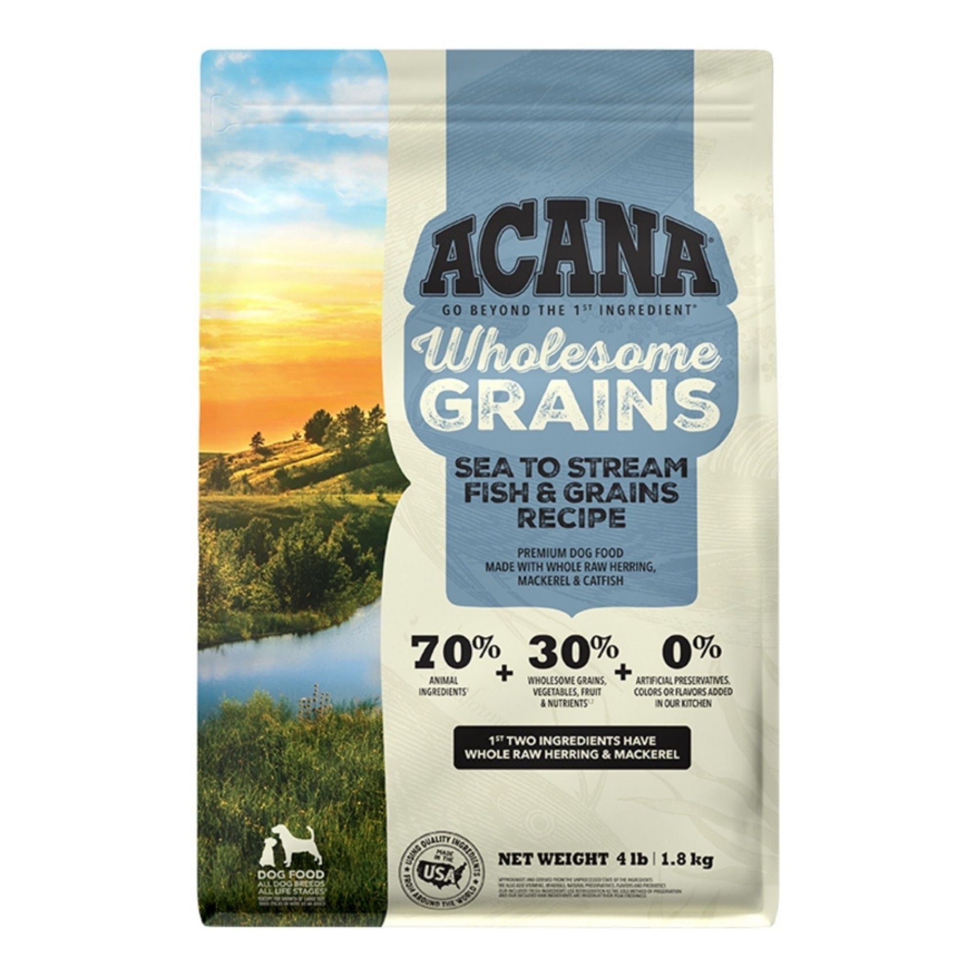 Acana Dog Wholesome Grains Sea To Stream, 4 lb