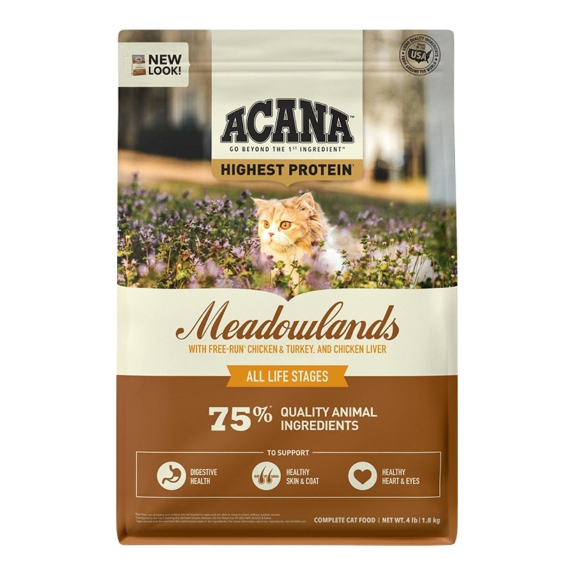 Acana Cat Grain-Free Meadowlands 4 lb