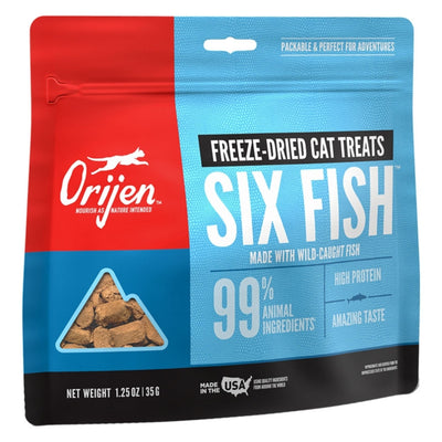 Orijen Cat Freeze-Dried Treat 6 Fish 1.25oz.