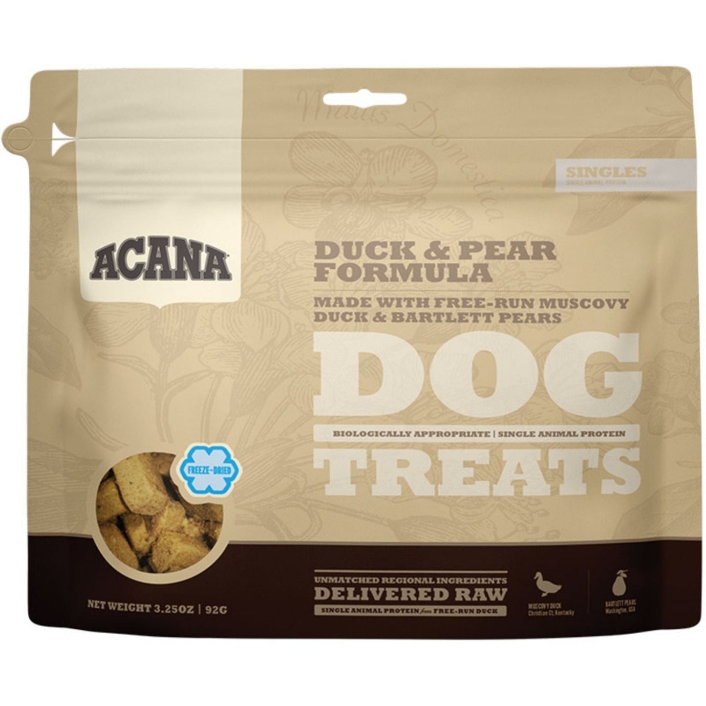Acana Dog Freeze-Dried Duck & Pear Formula, 3.25 oz