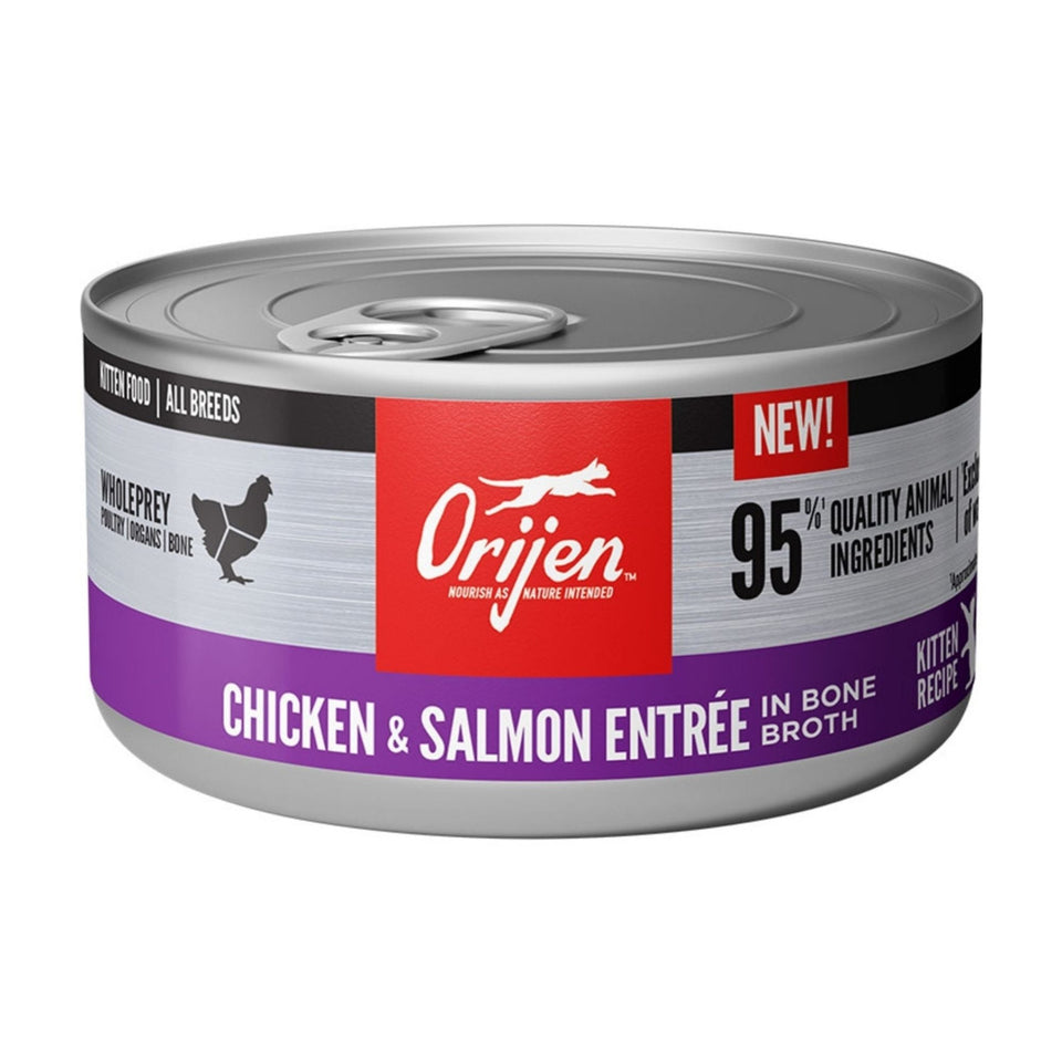 Orijen Cat Entree Kitten Chicken Salmon 3oz. (Case of 24)