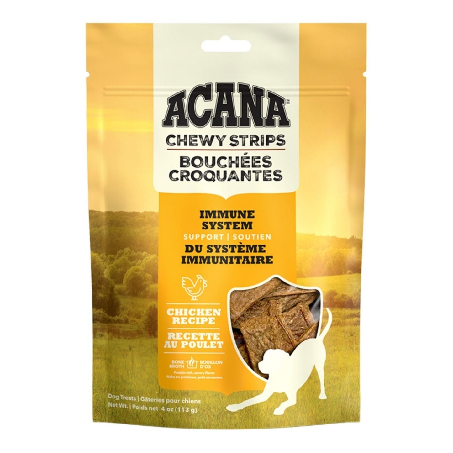 Acana Dog Grain-Free Chewy Strips Chicken Recipe 4 oz