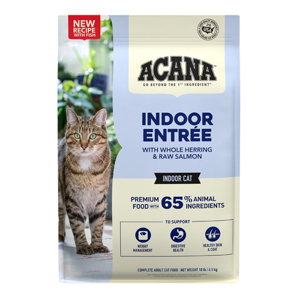Acana Cat Indoor Entrée Fish Recipe 10Lbs