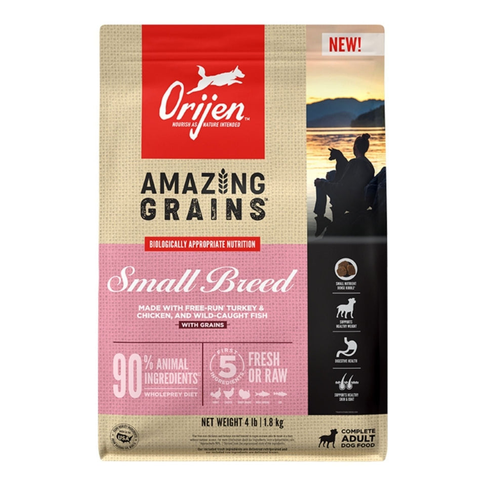 Orijen Dog Amazing Grains Small Breed 4Lbs