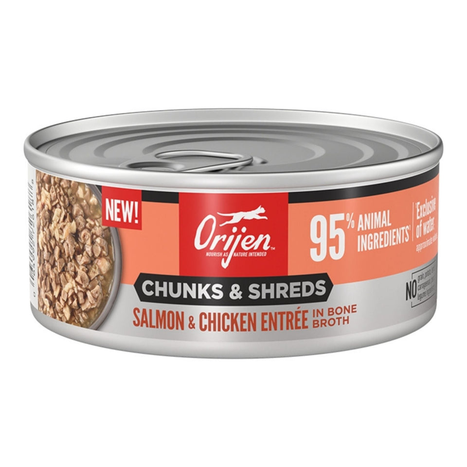Orijen Cat Grain Free Chunk Salmon & Chicken 5.5oz. - (Case of 12)