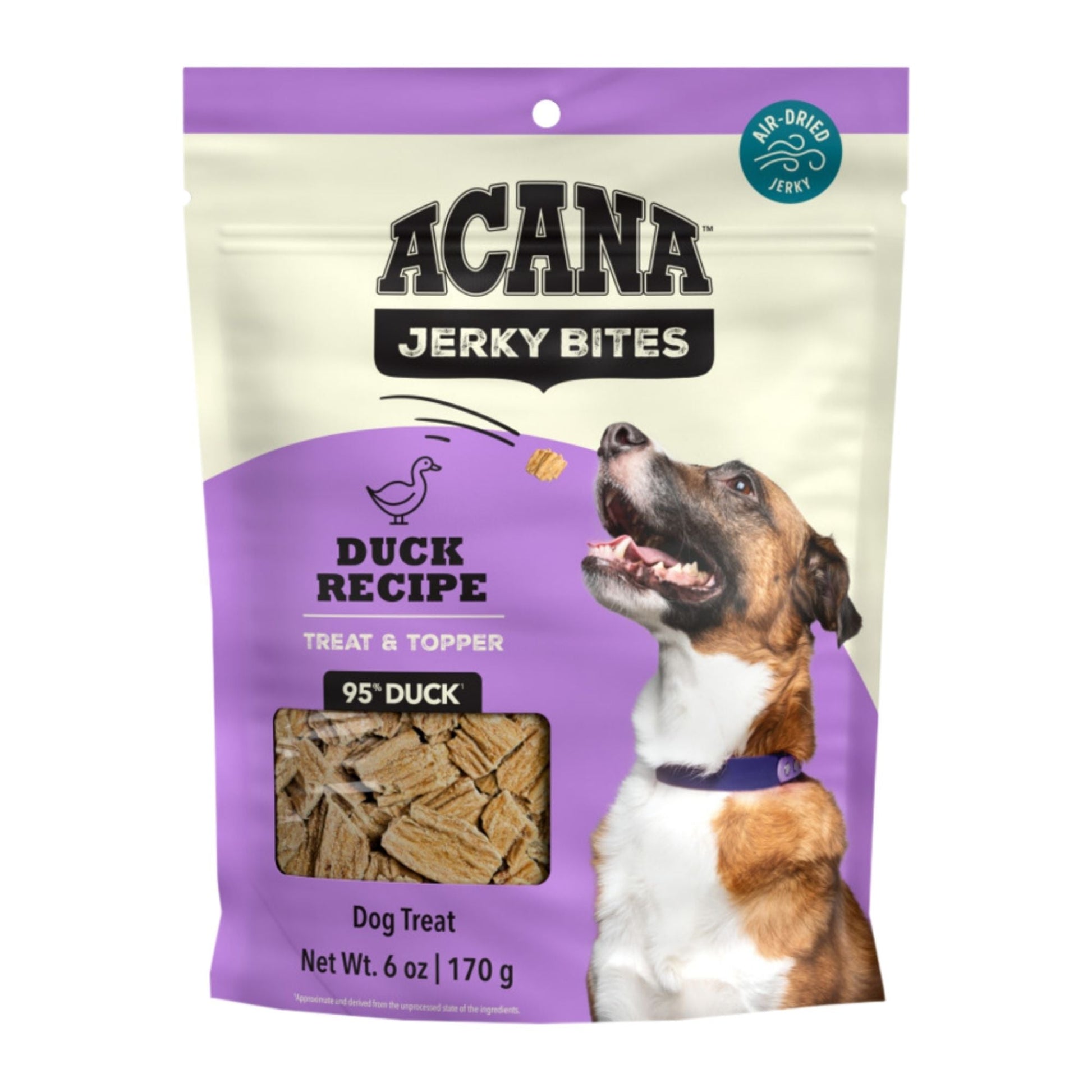 Acana Dog Grain-Free Jerky Bites Duck Recipe 6 oz