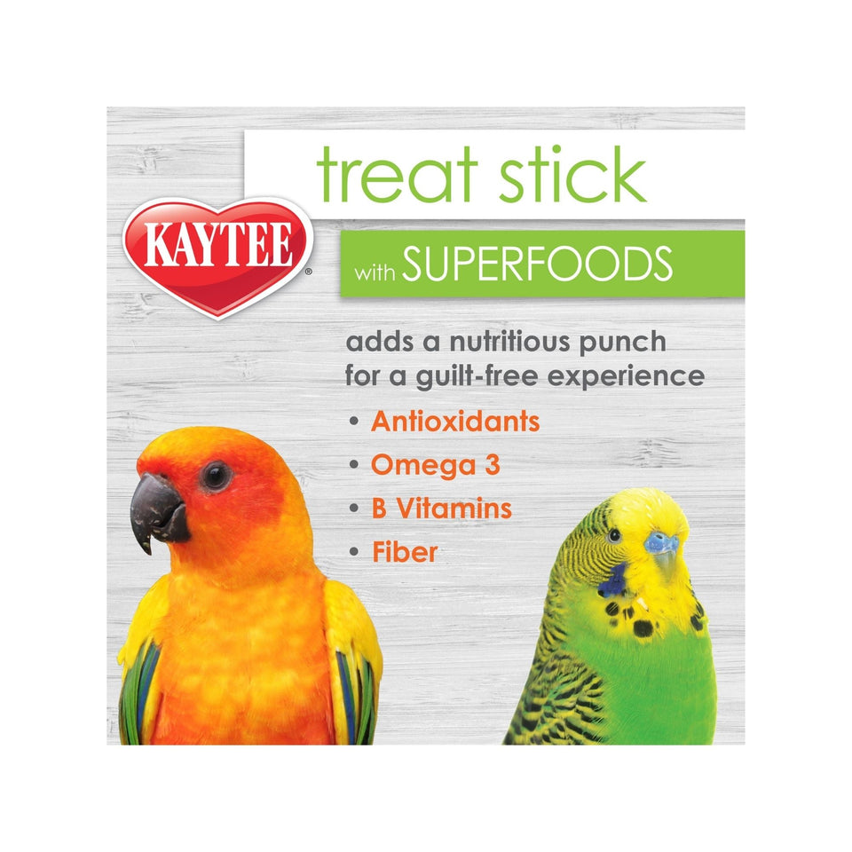 Kaytee Avian Superfood Treat Stick Blueberry 1ea/5.5oz.