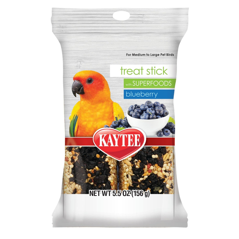 Kaytee Avian Superfood Treat Stick Blueberry 1ea/5.5oz.