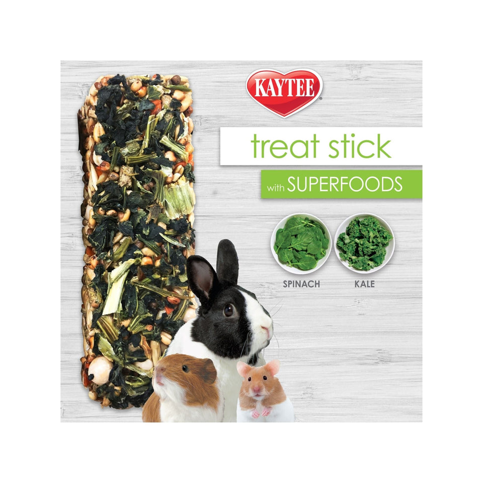 Kaytee Superfood Treat Stick Spinach & Kale 1ea/5.5oz.