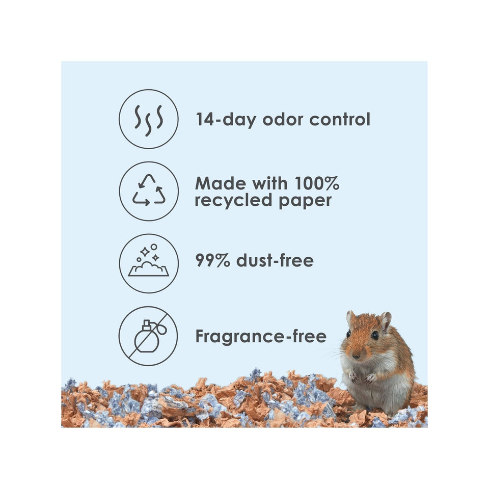 Kaytee Clean & Cozy Natural Paper with Extreme Odor Control Bedding 1ea/70 l