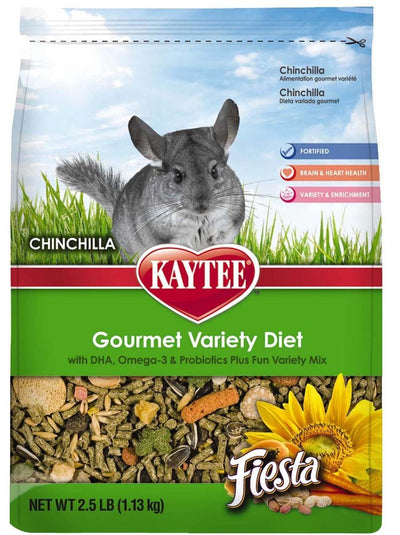 Kaytee Fiesta Chinchilla Food 2.5 pound bag