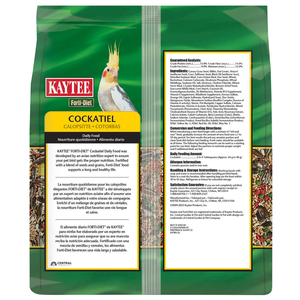 Kaytee Cockatiel Food 1ea/5 lb