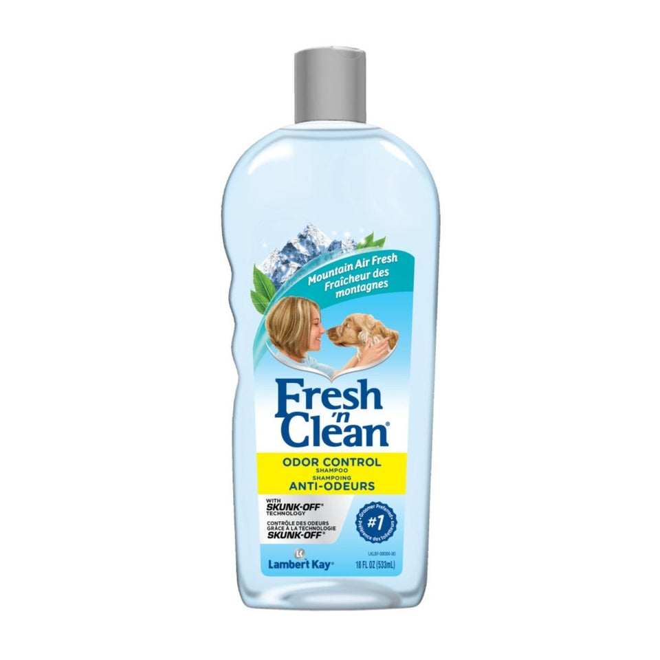Fresh N Clean Odor Control Pet Shampoo, Mountain Air Fresh 18 fl oz