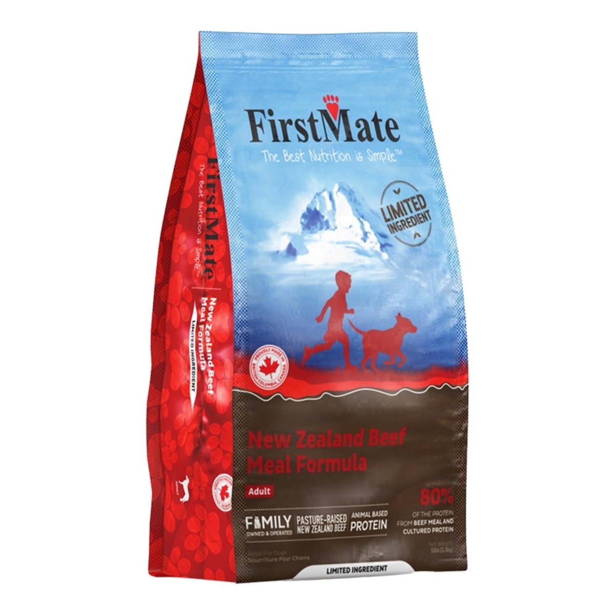Firstmate Dog Limited Ingredient Grain Free New Zealand Beef Meal 5Lb - Pets Perfect