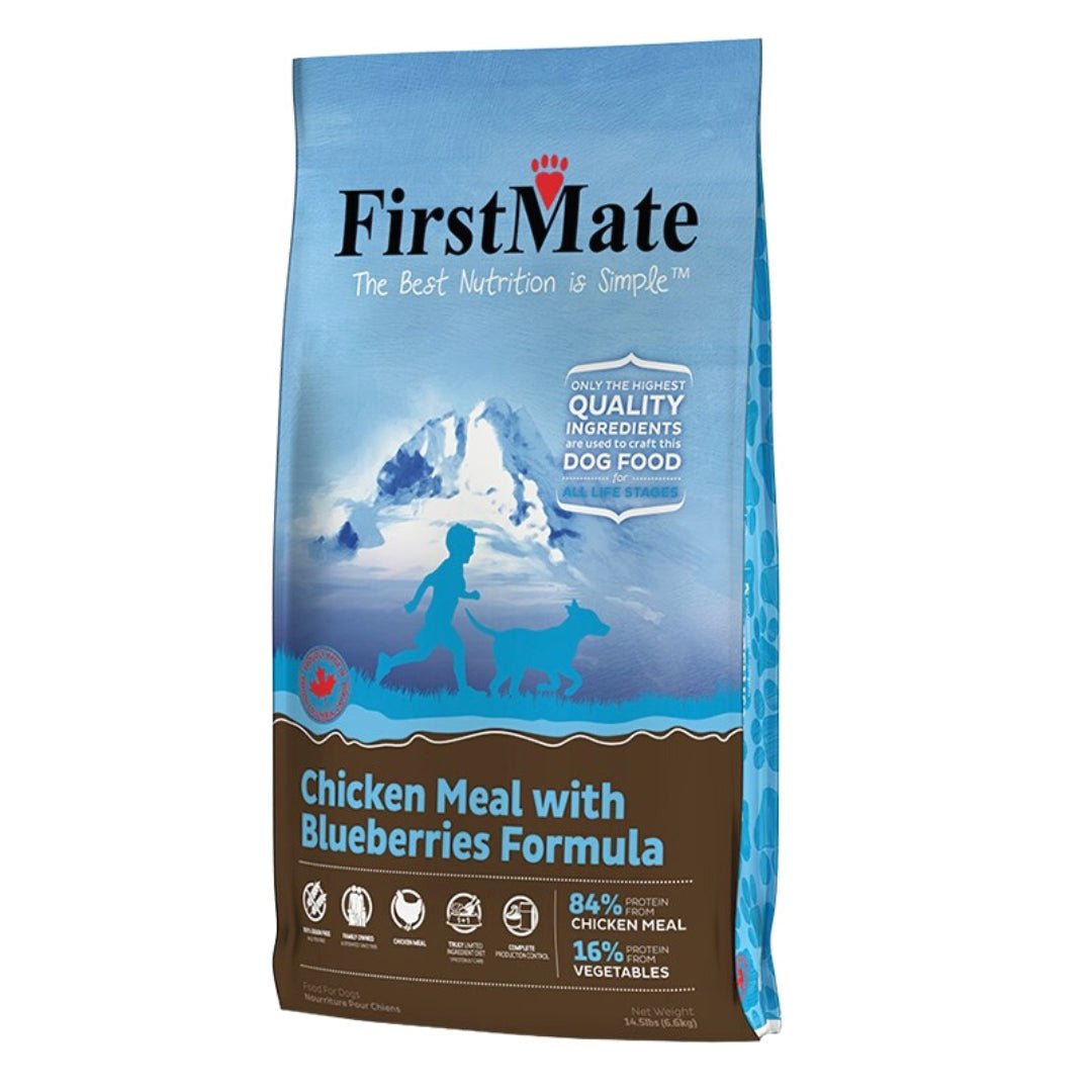 Firstmate Dog Limited Ingredient Grain Free Chicken Blueberries 14.5Lb. - Pets Perfect