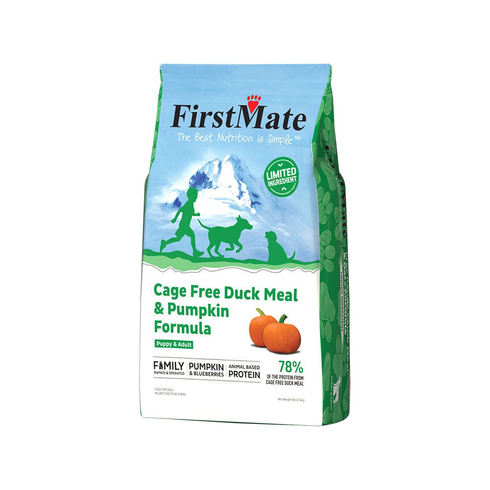 Firstmate Dog Limited Ingredient Grain Free Duck & Pumpkin 5Lb. - Pets Perfect