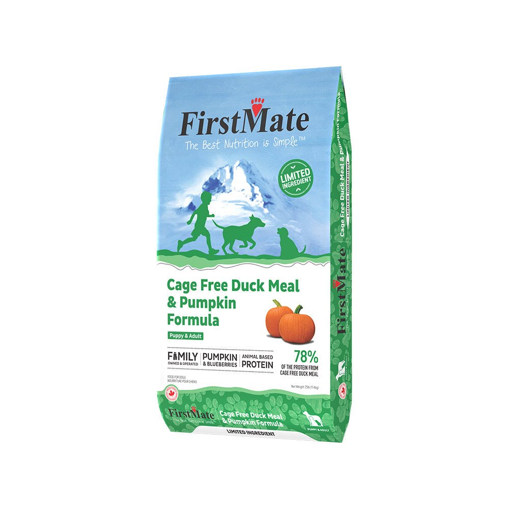 Firstmate Dog Limited Ingredient Grain Free Duck & Pumpkin 25Lb. - Pets Perfect