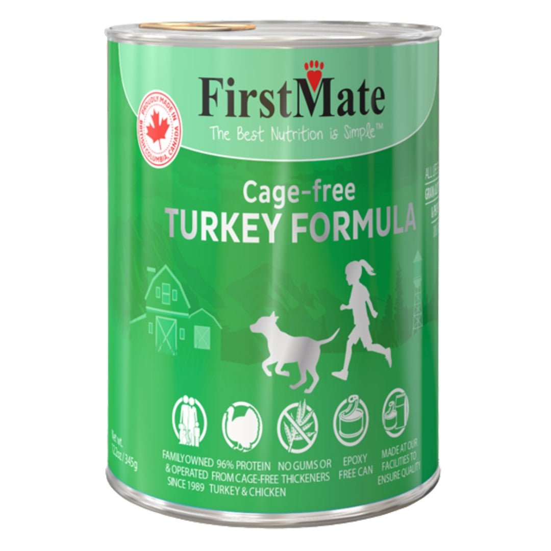 FirstMate Dog Limited Ingredient Grain Free Turkey 12.2oz. (Case of 12) - Pets Perfect