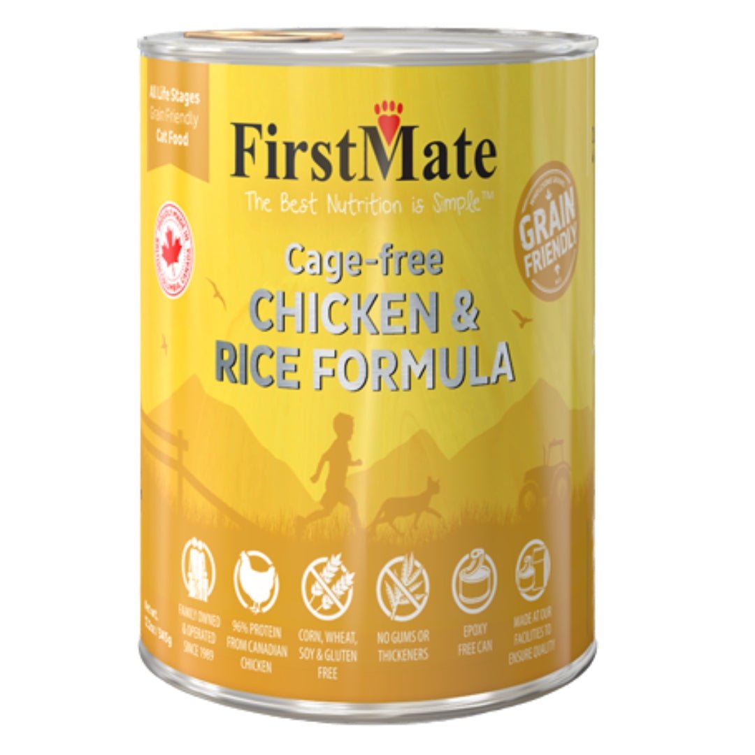 Firstmate Dog Grain Friendly Chicken Rice 12.2oz. (Case of 12) - Pets Perfect