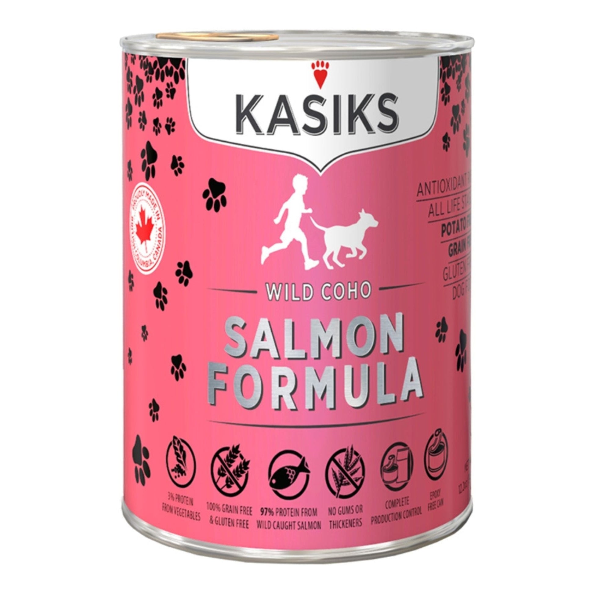 Firstmate Dog Kasiks Grain-Free Wild Salmon 12.2 oz. 12 ct