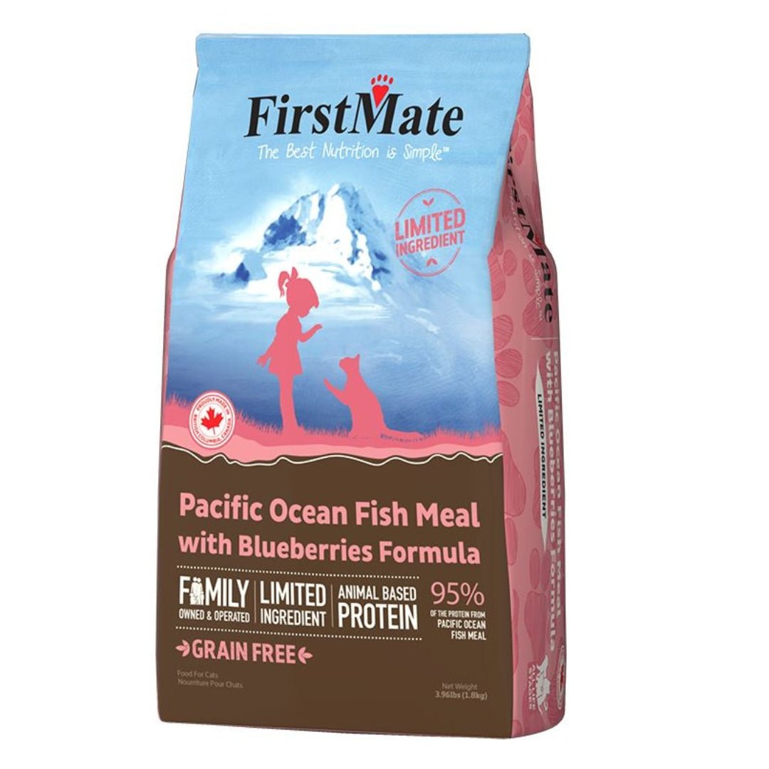 Firstmate Cat Limited Ingredient Grain Free Ocean Fish Blueberries 3.96Lb. - Pets Perfect