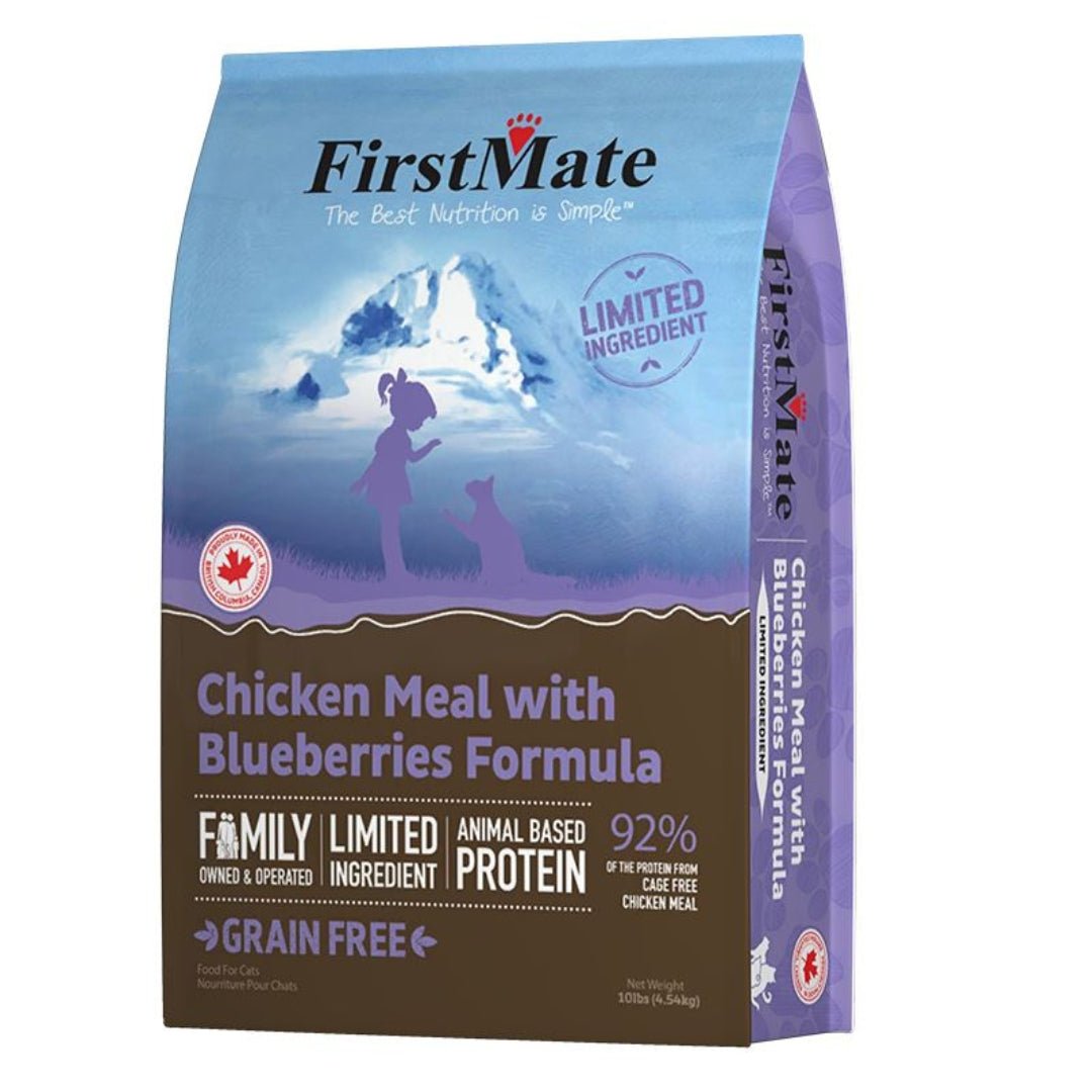 Firstmate Cat Limited Ingredient Grain Free Chicken Blueberries 10Lb. - Pets Perfect