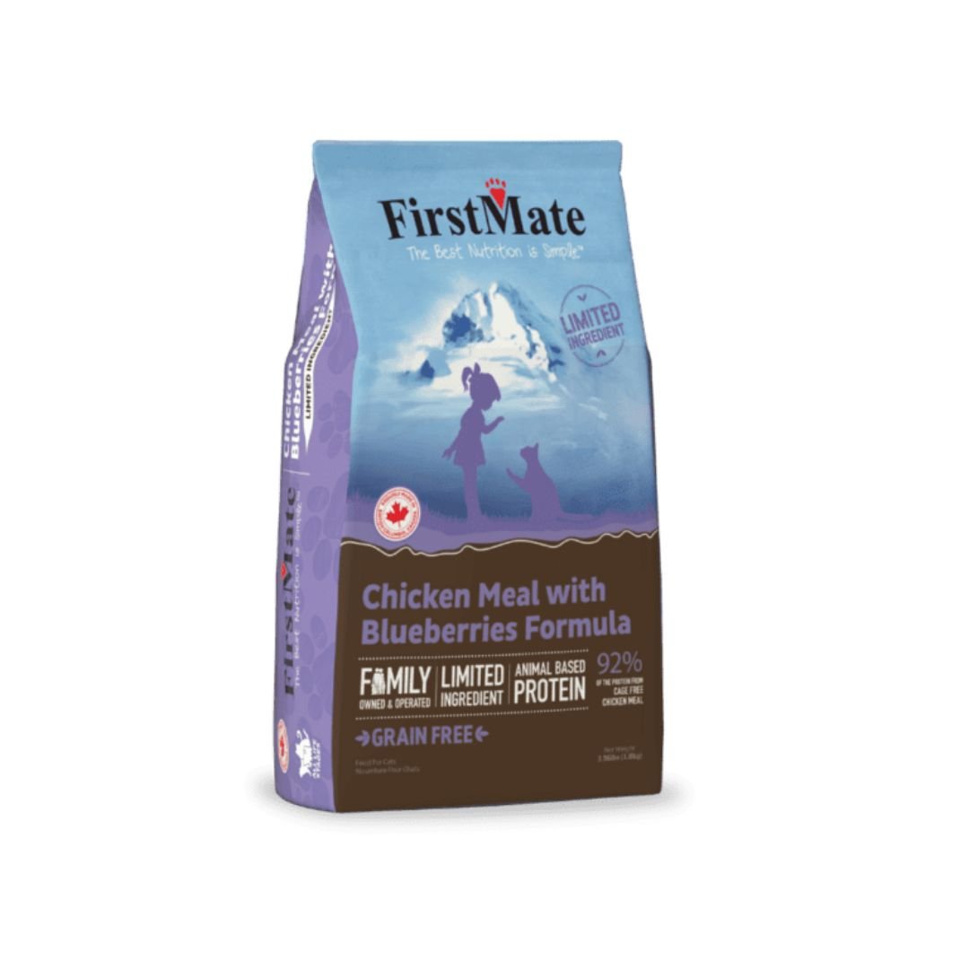 Firstmate Cat Limited Ingredient Grain Free Chicken Blueberry 1Lb - Pets Perfect