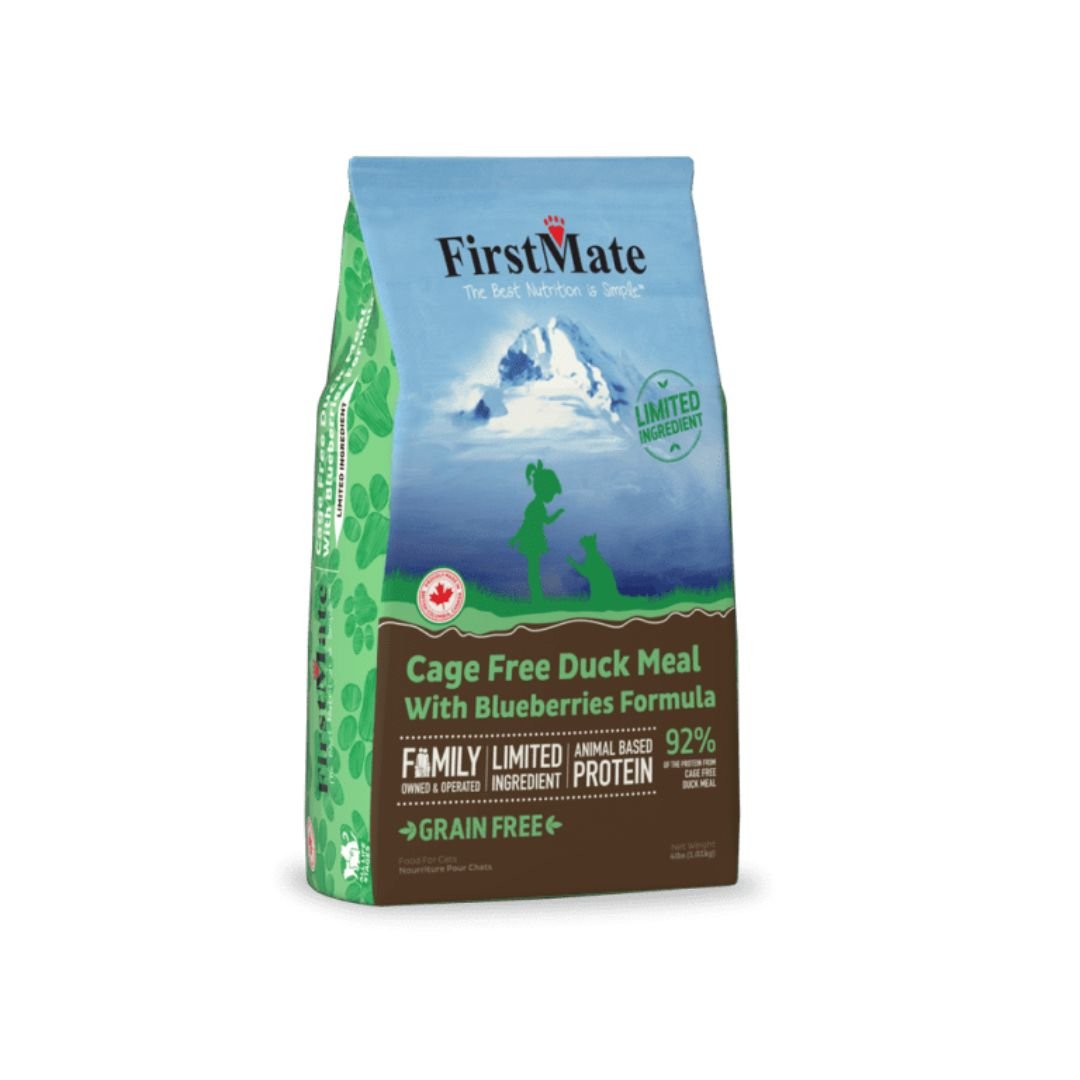 Firstmate Cat Limited Ingredient Grain Free Duck Blueberry 1Lb - Pets Perfect