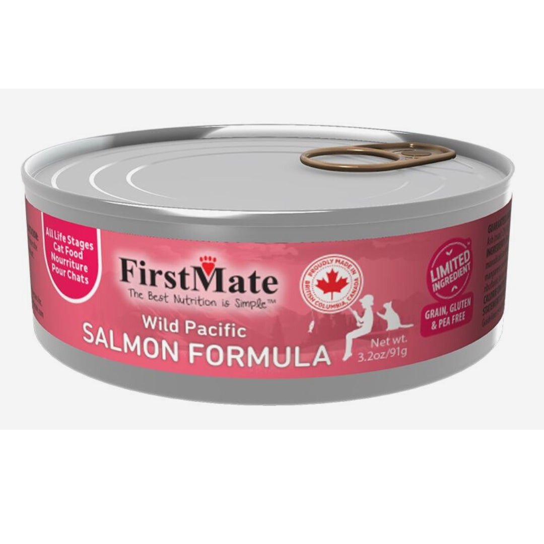 Firstmate Cat Limited Ingredient Grain Free Salmon 3.2oz. (Case of 24) - Pets Perfect