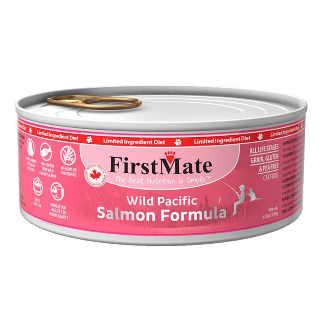 Firstmate Cat Limited Ingredient Grain Free Salmon 5.5oz. (Case of 24) - Pets Perfect