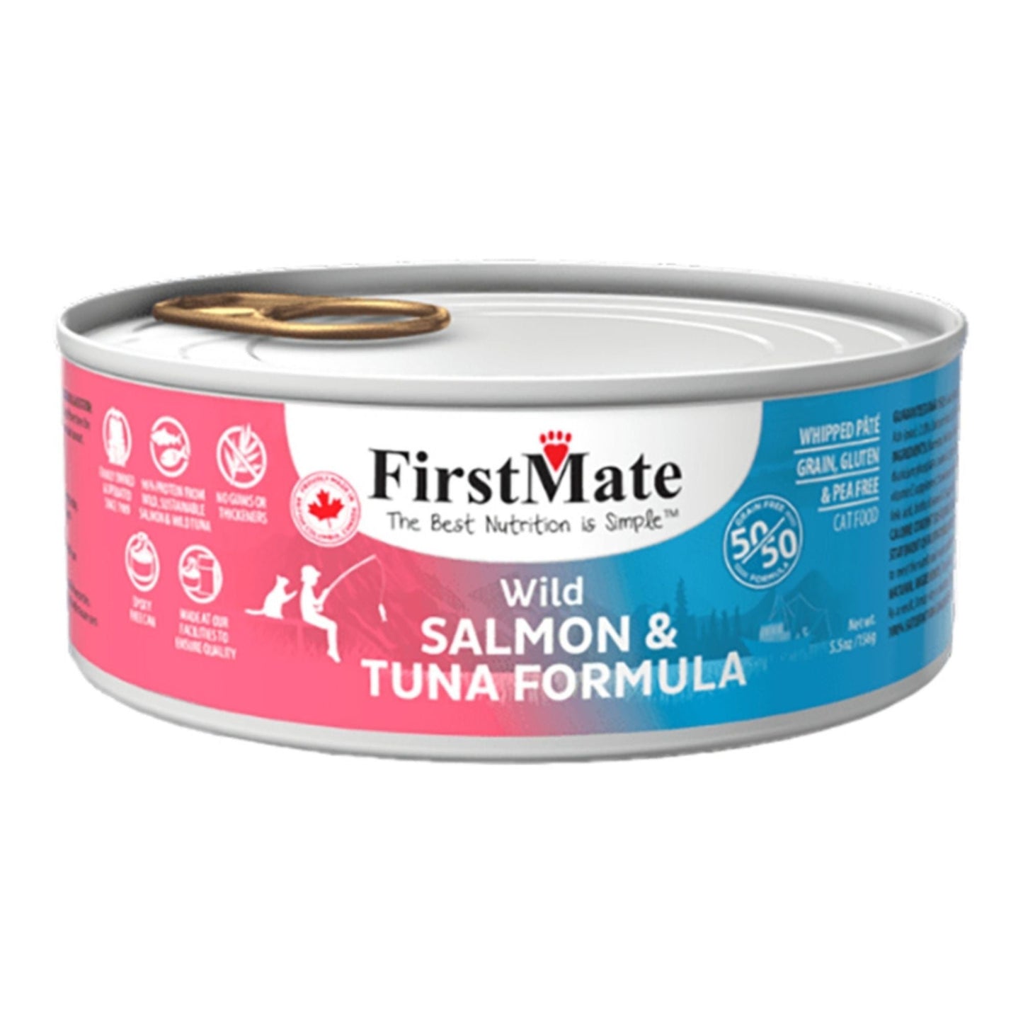 Firstmate Cat Wild Salmon & Tuna 5.5 oz. 24 ct