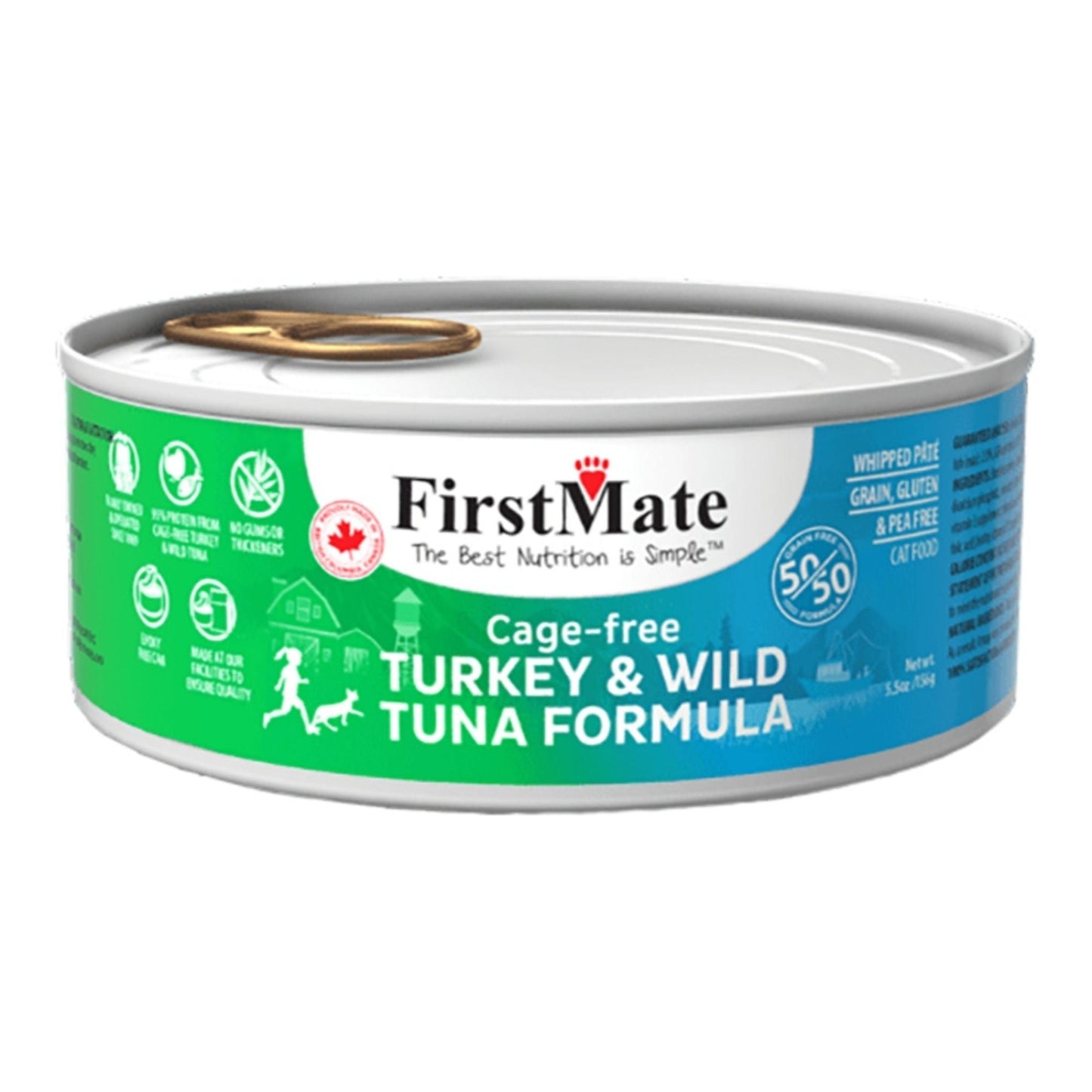 Firstmate Cat Turkey & Wild Tuna 5.5 oz. 24 ct