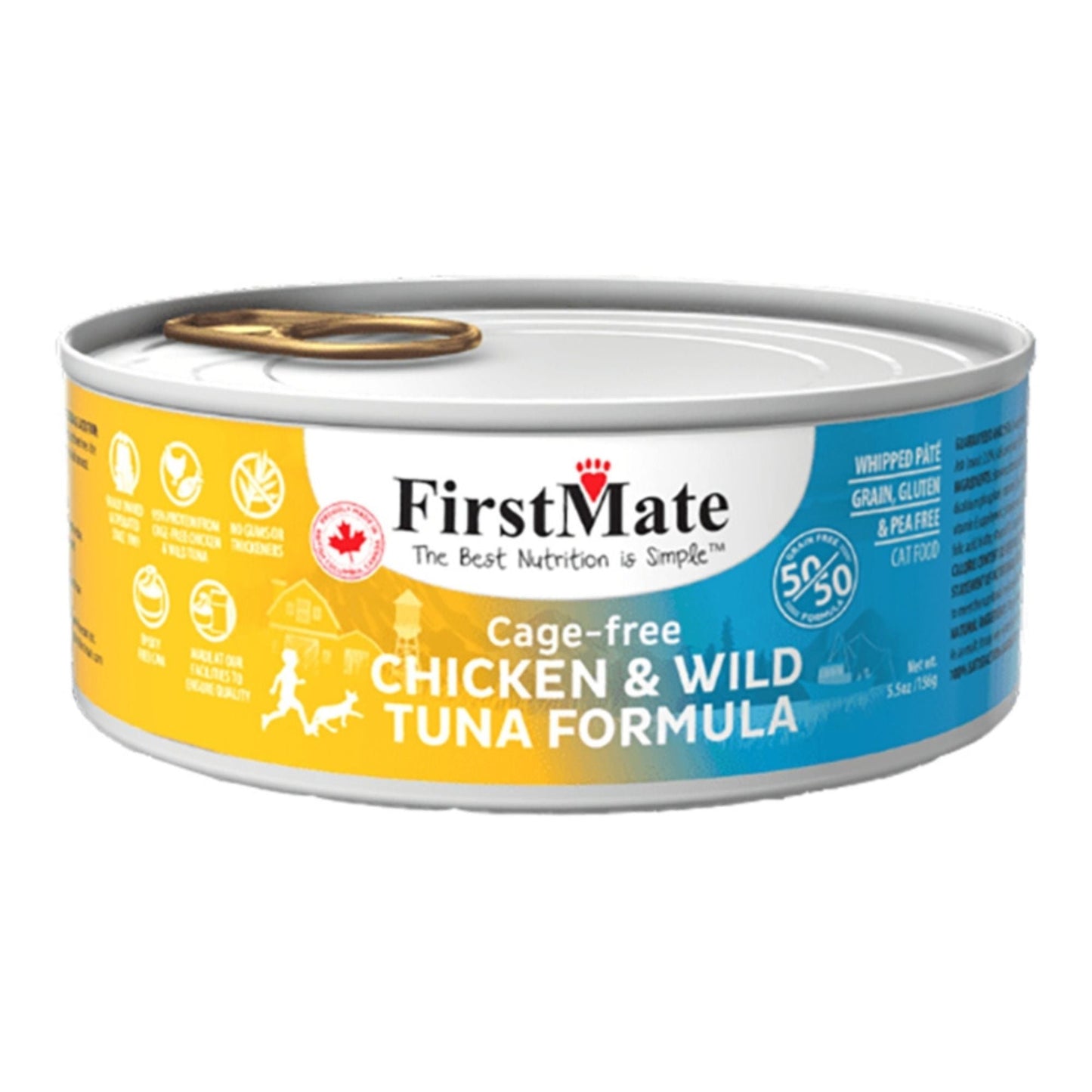 Firstmate Cat Chicken & Wild Tuna 5.5 oz. 24 ct