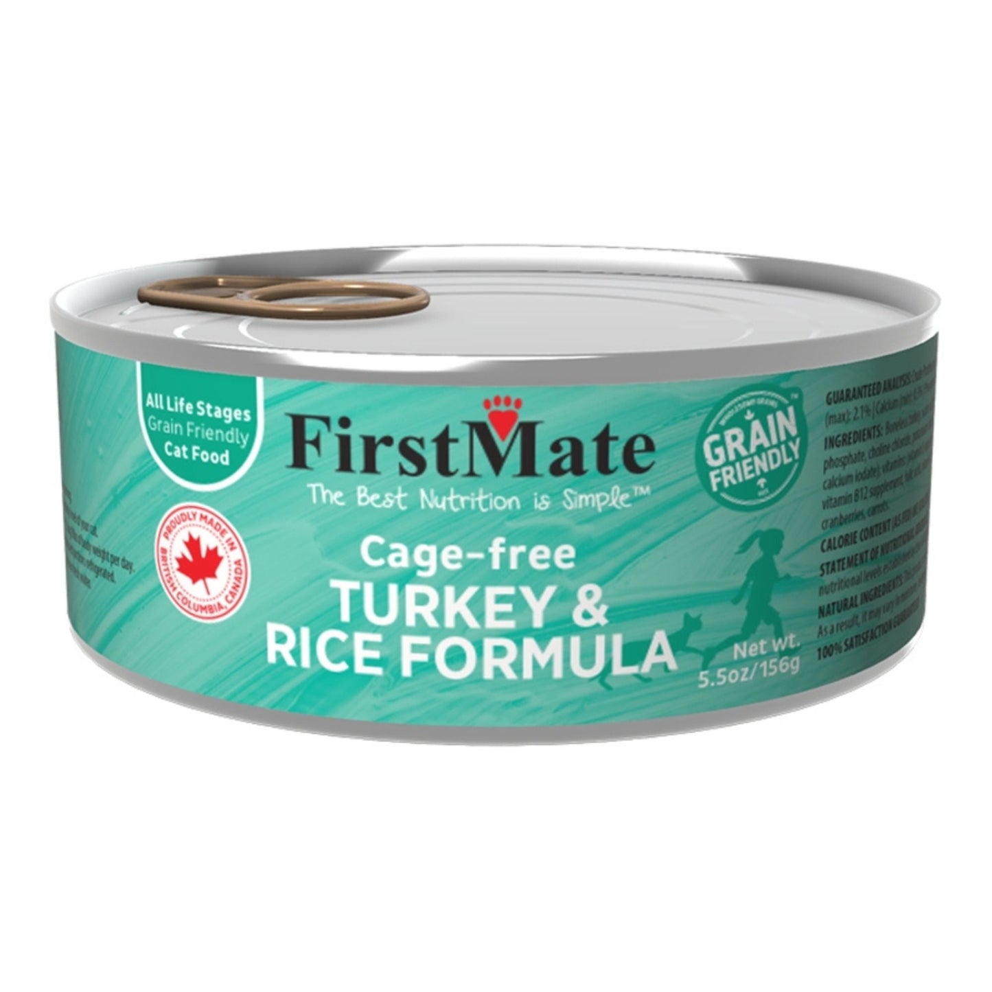 Firstmate Cat Turkey & Rice, 5.5 oz 24 ct