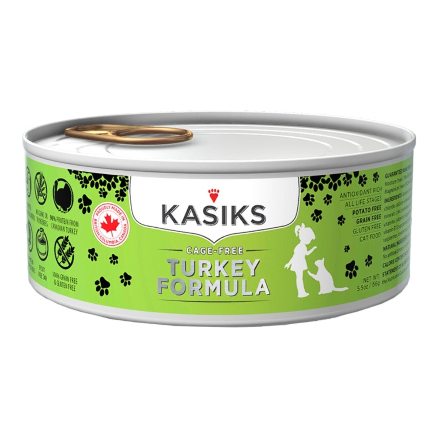 Firstmate Cat Kasiks Grain-Free Turkey, 5.5 oz 24 ct