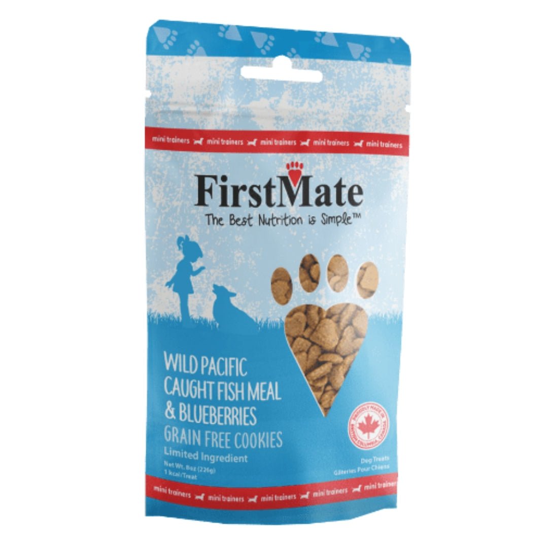 Firstmate Dog Limited Ingredient Grain Free Fish & Blueberry Treat 10Lb. Bulk - Pets Perfect