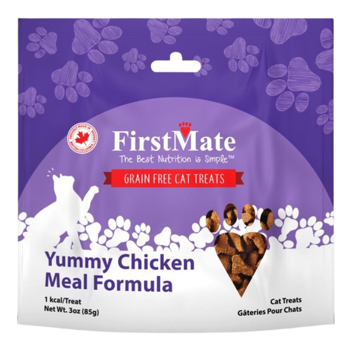 Firstmate Cat Grain Free Indulgent Duck Treat 3oz. - Pets Perfect
