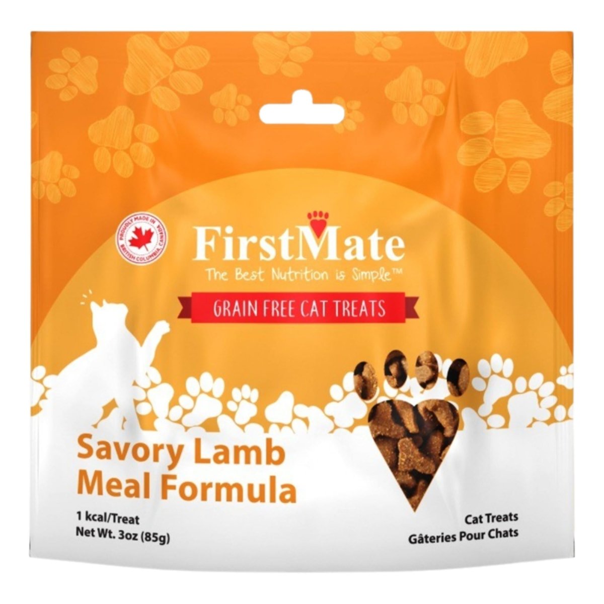 Firstmate Cat Grain Free Savory Lamb Treat 3oz. - Pets Perfect