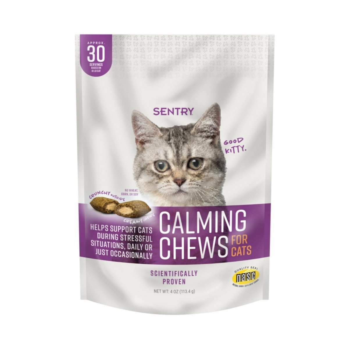 SENTRY Calming Chews for Cats 1ea/4 oz - Pets Perfect