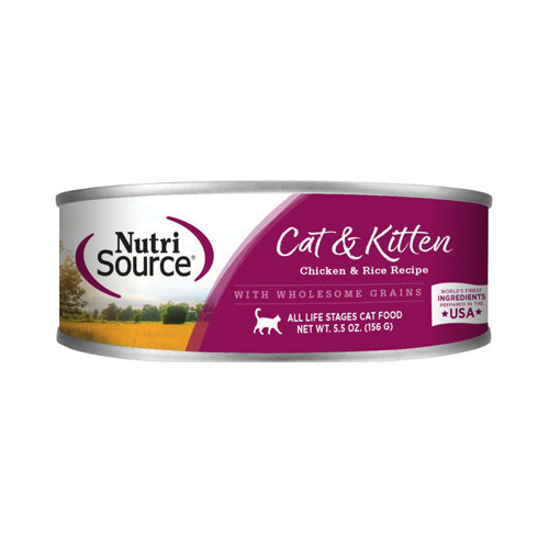 Nutrisource Cat Chicken & Rice 5Oz
