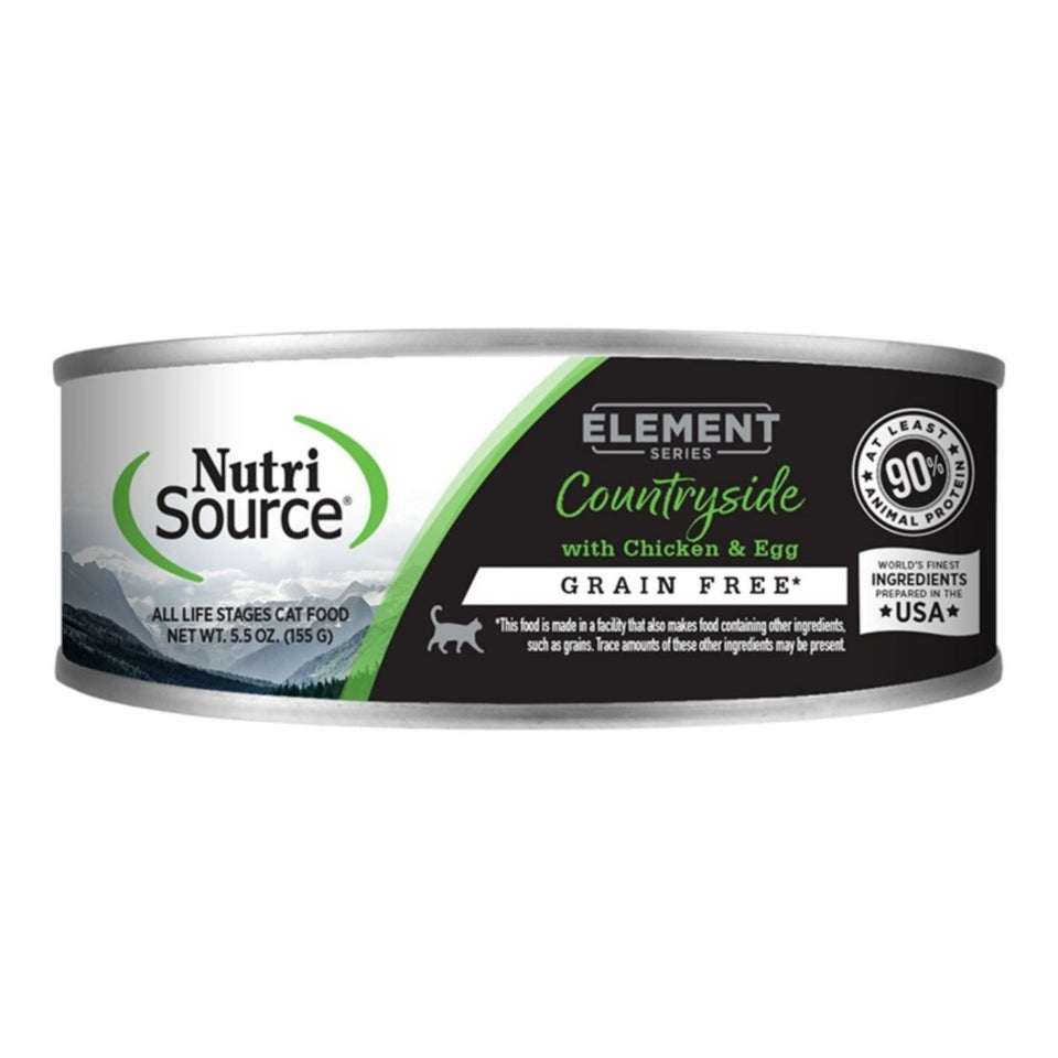NutriSource Element Series Countryside GF Wet Cat Food, 5.5 oz, 12 ct