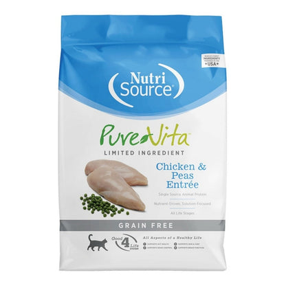 Pure Vita Cat Grain Gree Chicken 6.6Lb - Pets Perfect