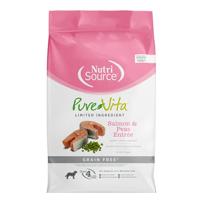 Pure Vita Dog Food GF Salmon and Peas 4 lb