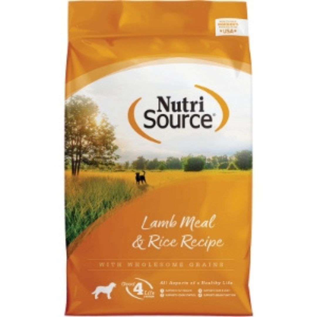 NutriSource Dry Dog Food Lamb Meal & Rice 12 lb