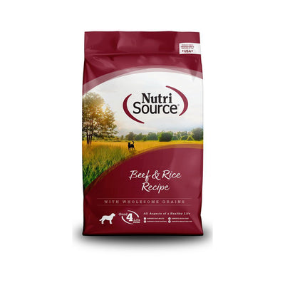 Nutrisource Dog Adult Beef & Rice 15 lb