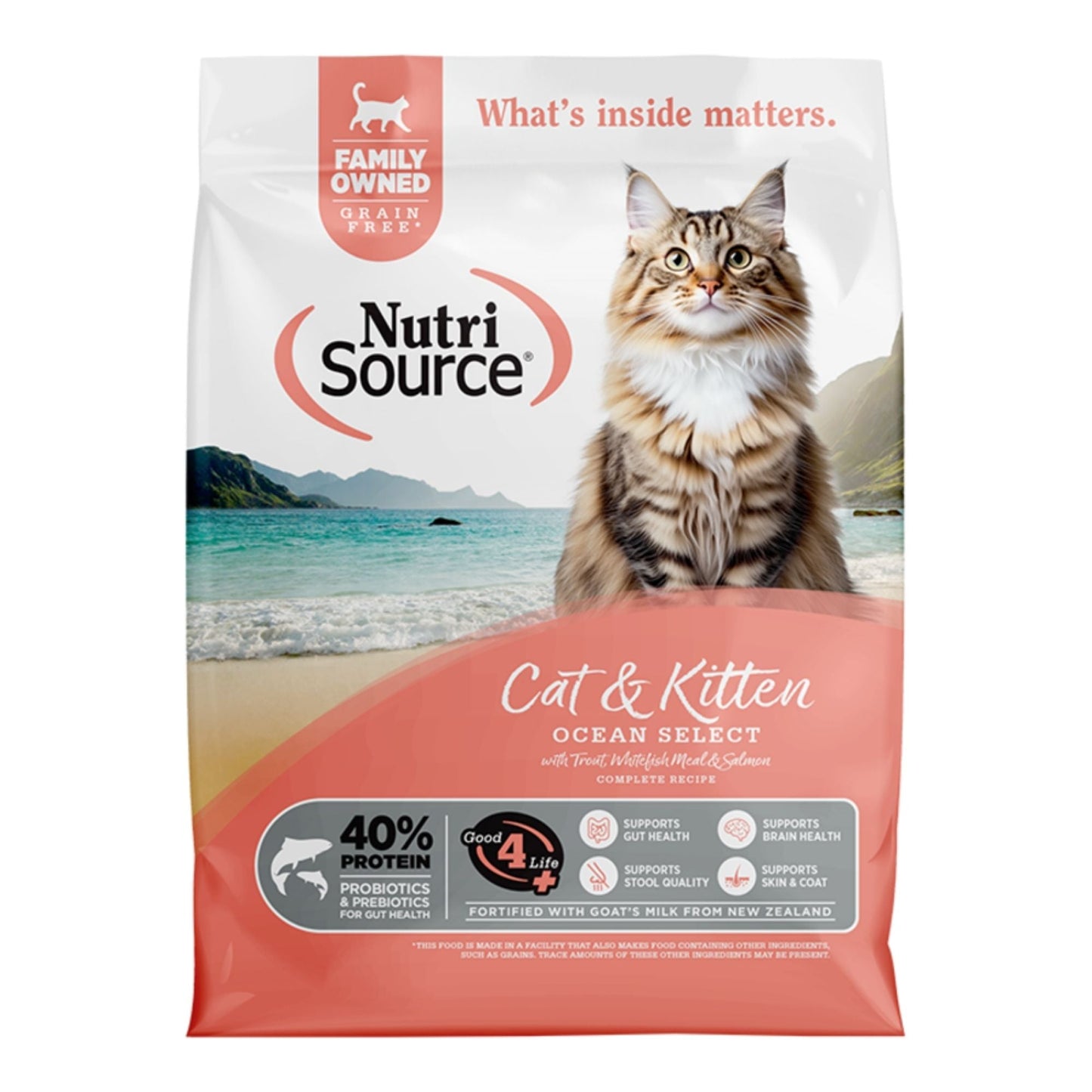 Nutrisource Cat Select Grain-Free, Ocean, 4 lb